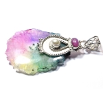 Rainbow solar quartz